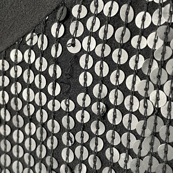 Haute Hippie Womens Cocktail Dress Silk All Over Sequin Size M Sheath Flapper - Picture 9 of 13